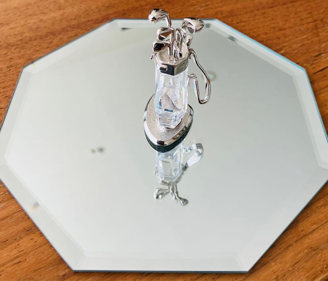 【SWAROVSKI】クリスタル　ゴルフクラブ ミニチュア