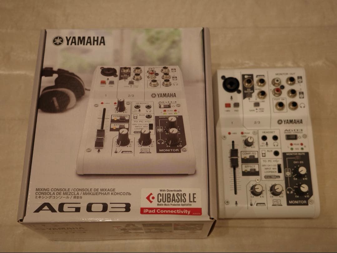YAMAHA AG03 オーディオインターフェイス　美品