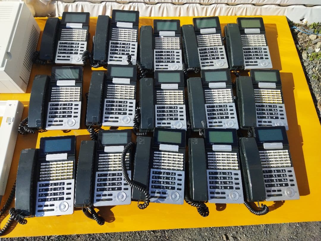 日立　HITACHI　電話装置　電話機15点まとめセット　intergral‐F