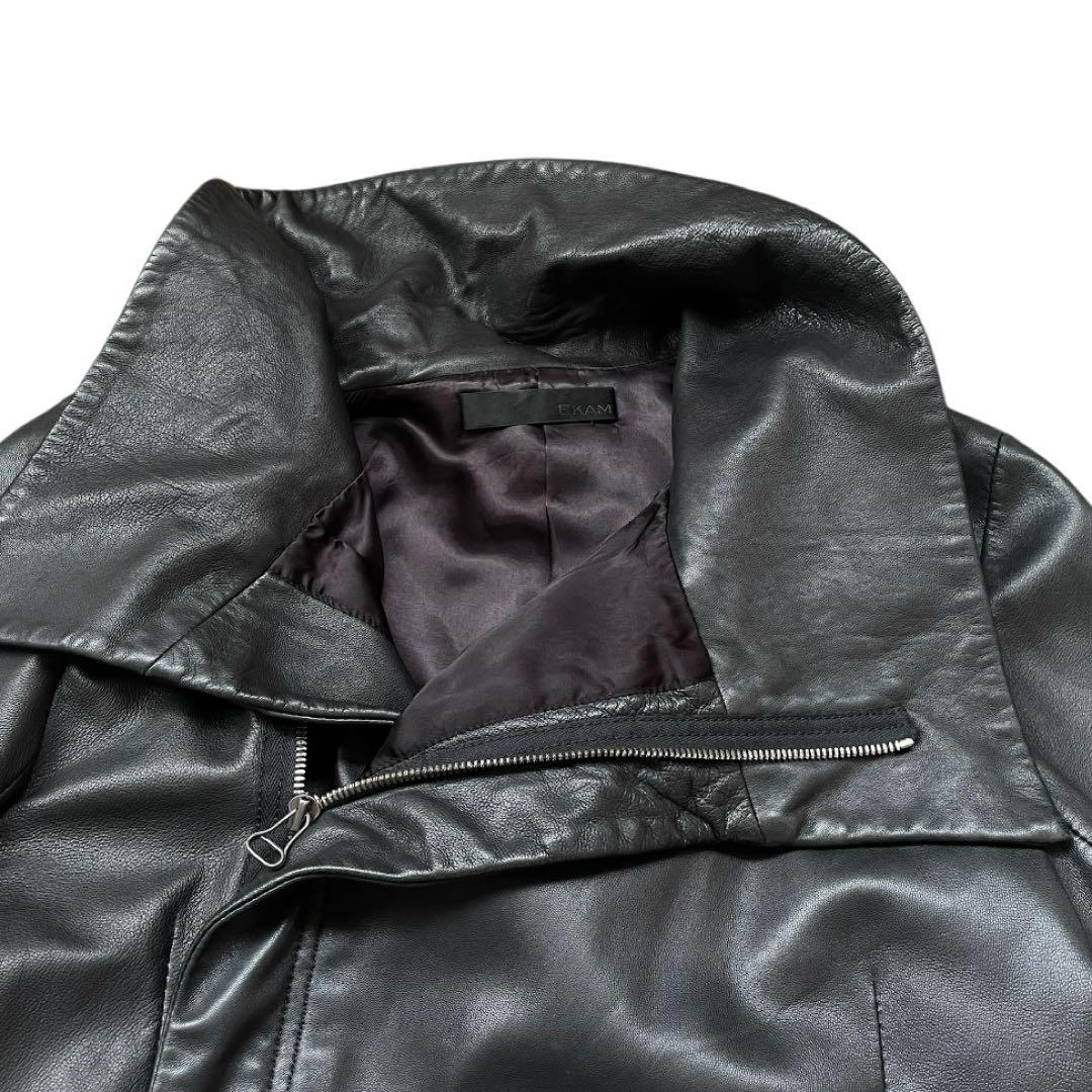 EKAM 変形レザージャケット