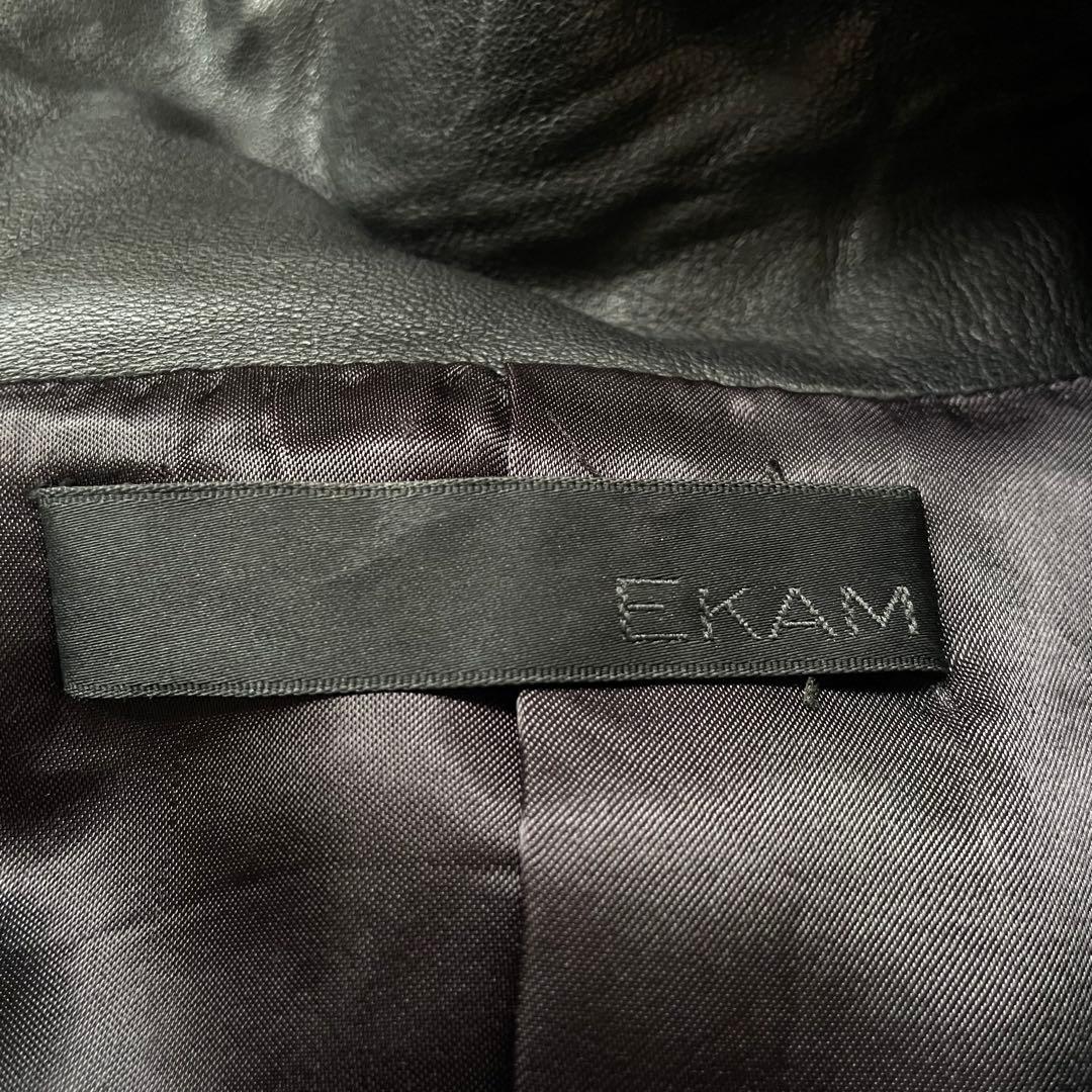 EKAM 変形レザージャケット