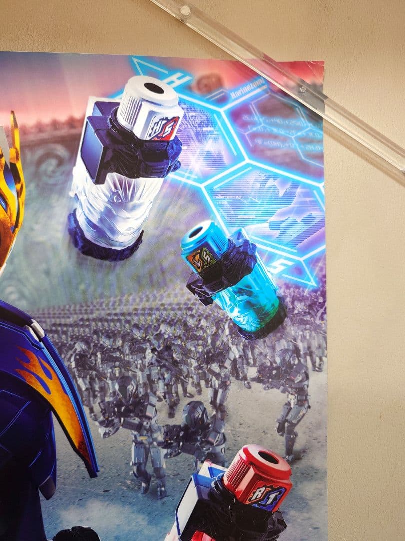 未使用品・レア　仮面ライダービルド　番組宣伝ポスター　B2サイズ　ポスター