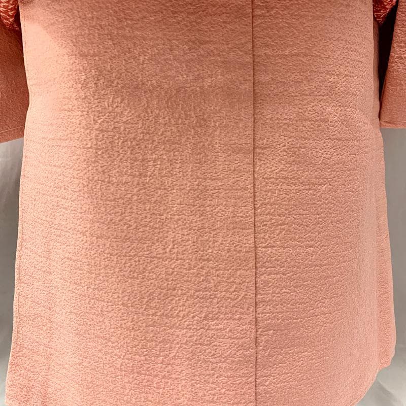 510ag26□七五三 三歳 女児 着物&被布＆長襦袢 作家物 色無地□美品