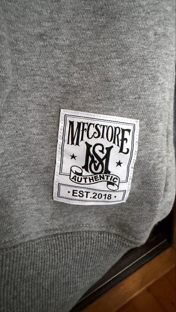 浜崎あゆみ× MFC STORE AH LOGO HOODIE グレー