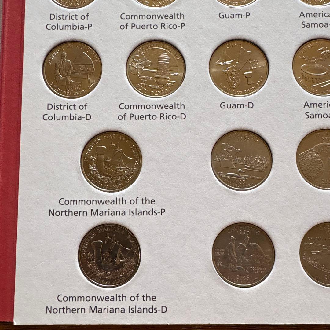 QUARTERS STATE SERIES 25セント 120フルセット