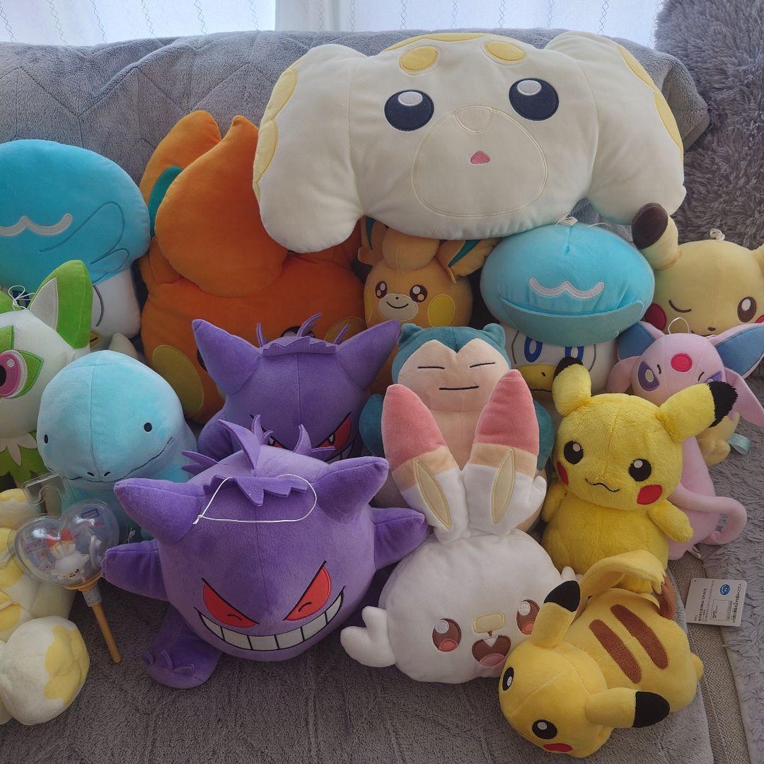ポケモン ぬいぐるみ&クッション 25体セット