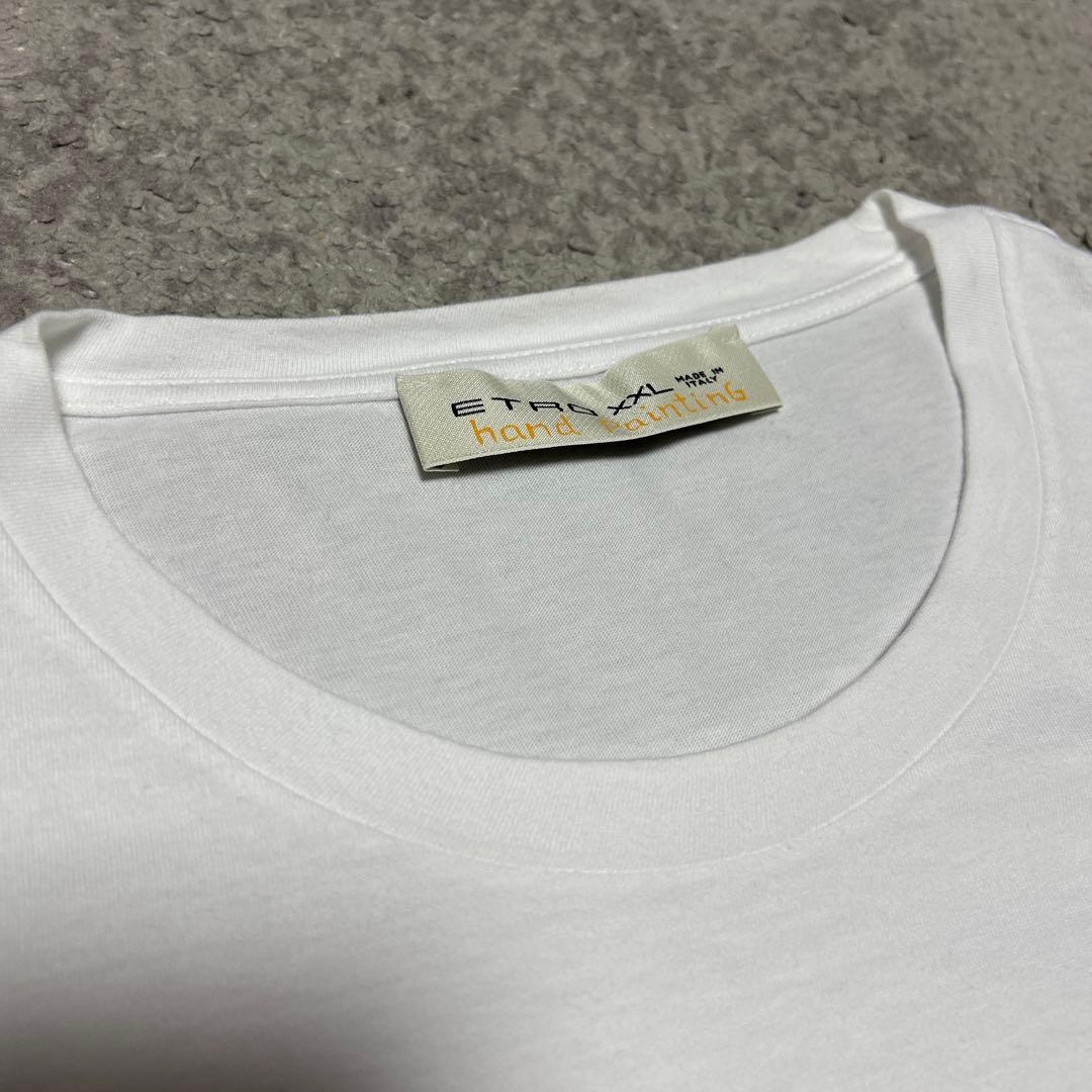 ETRO hand PaintinG エトロ　Tシャツ