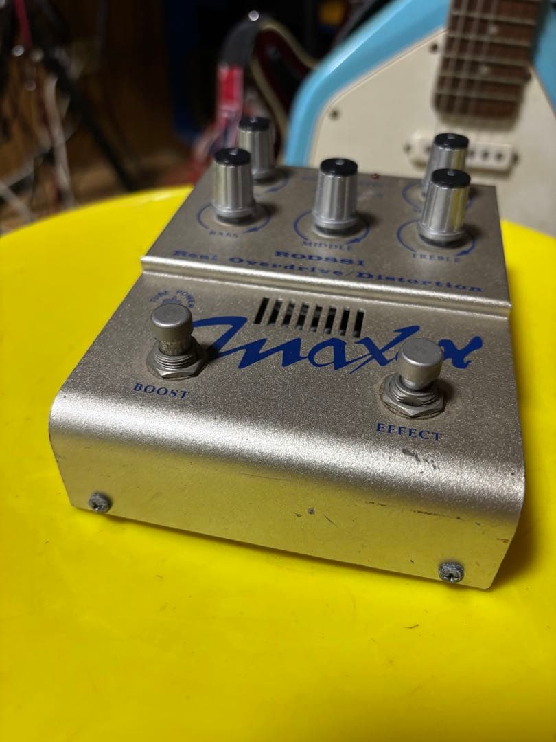 Maxon ROD881 オーバードライブ/ディストーション　9Vで動作します