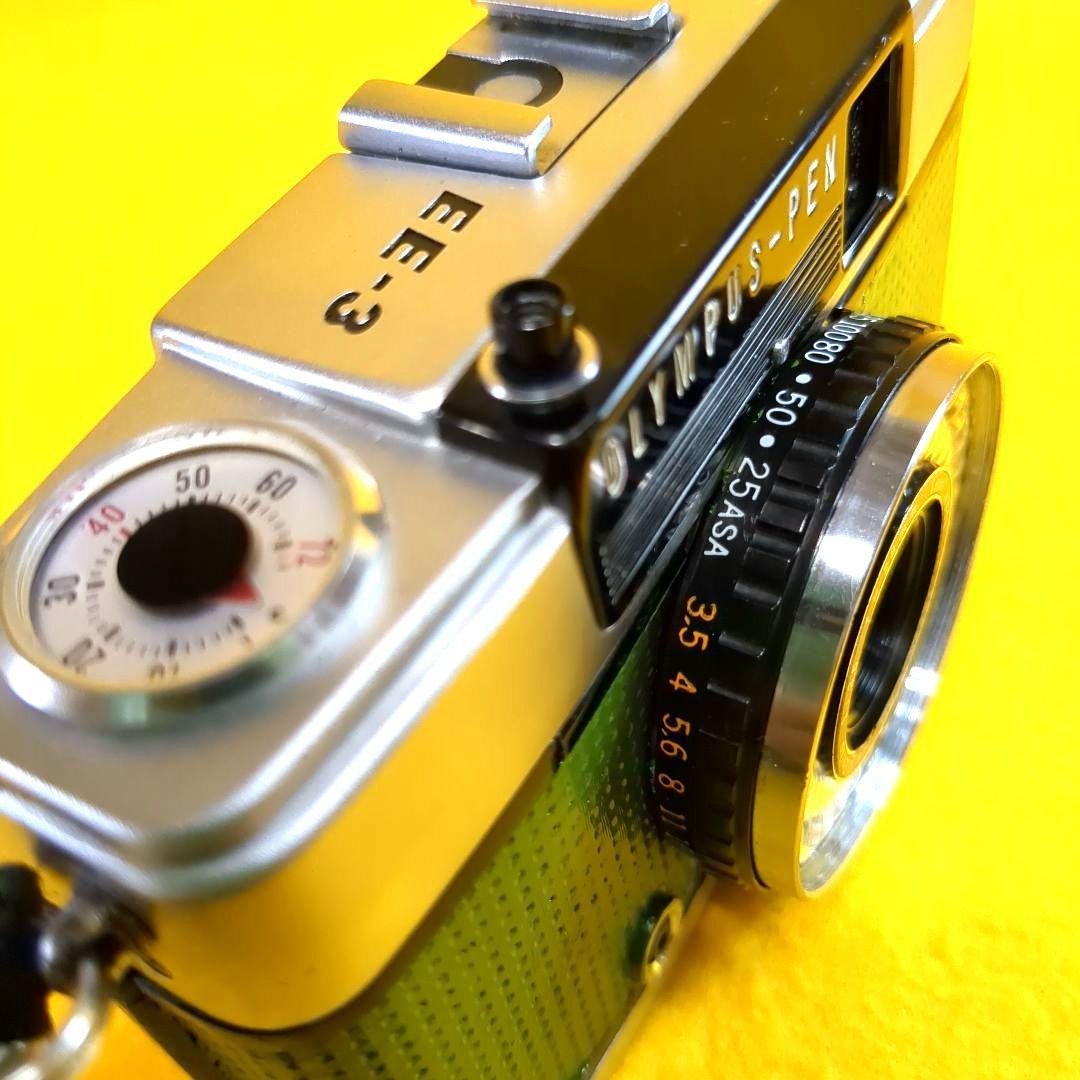 ♦整備済完動品♦オリンパスOlYMPUS PEN EE-3♦赤ベロOK