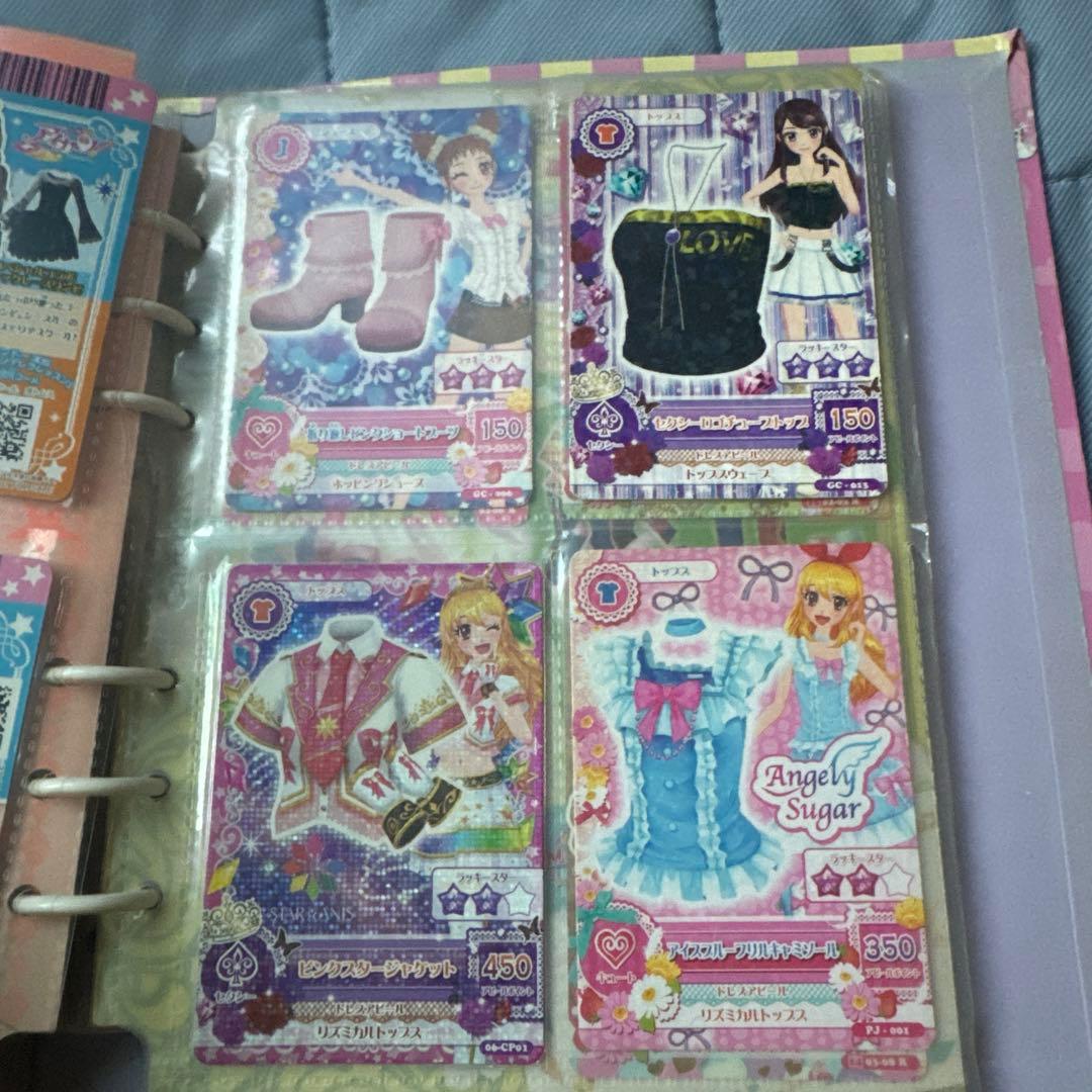 アイカツ 公式バインダー 初期 カード92枚付き