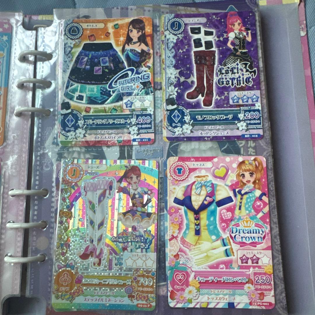 アイカツ 公式バインダー 初期 カード92枚付き