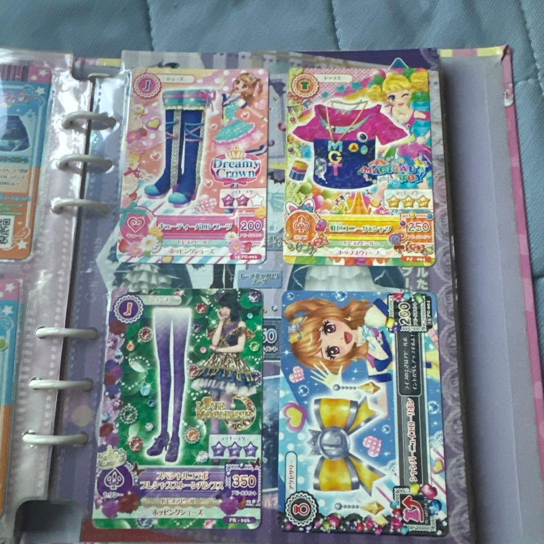 アイカツ 公式バインダー 初期 カード92枚付き