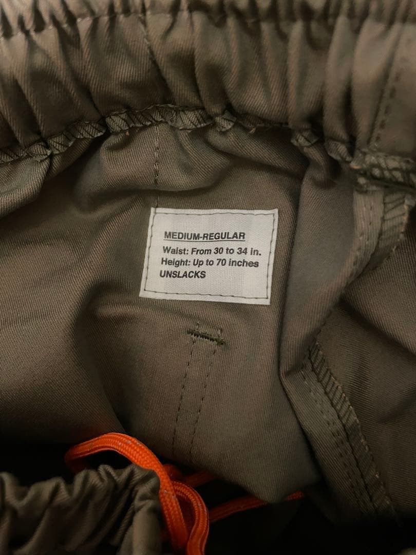 UNSLACKS BURBERRY CLOTH イージーパンツ