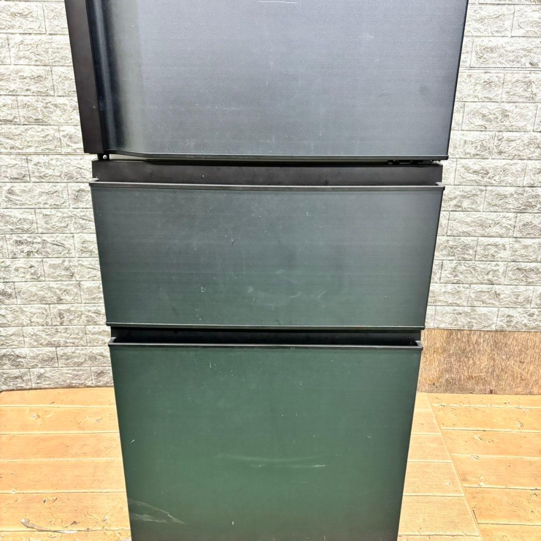 523 極美品　冷蔵庫　大型　自動製氷機付　右開き　マッドブラック　大人気