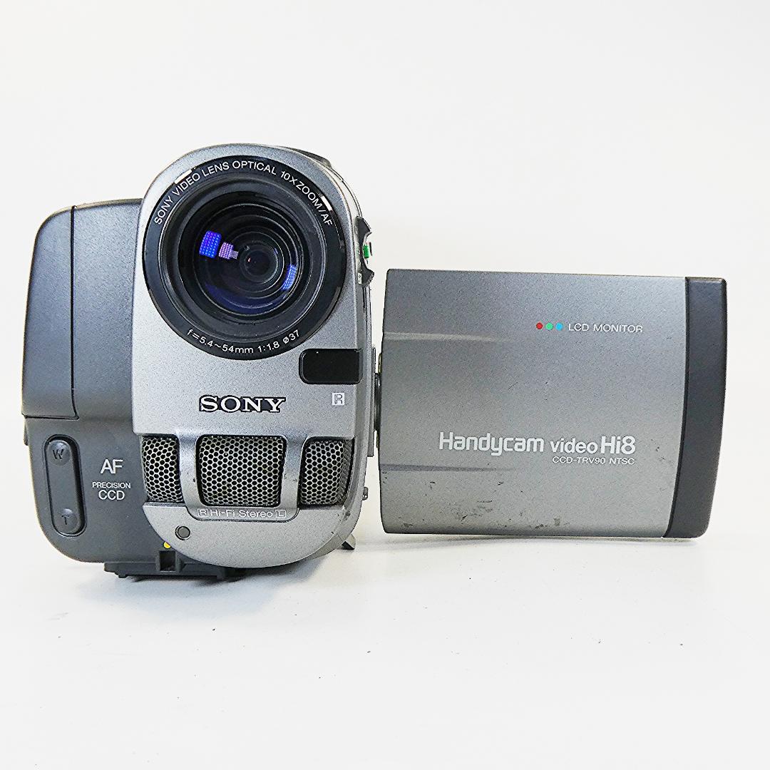 動作良好 Hi8ソニー CCD-TRV90 8ミリビデオカメラ DVD化に最適