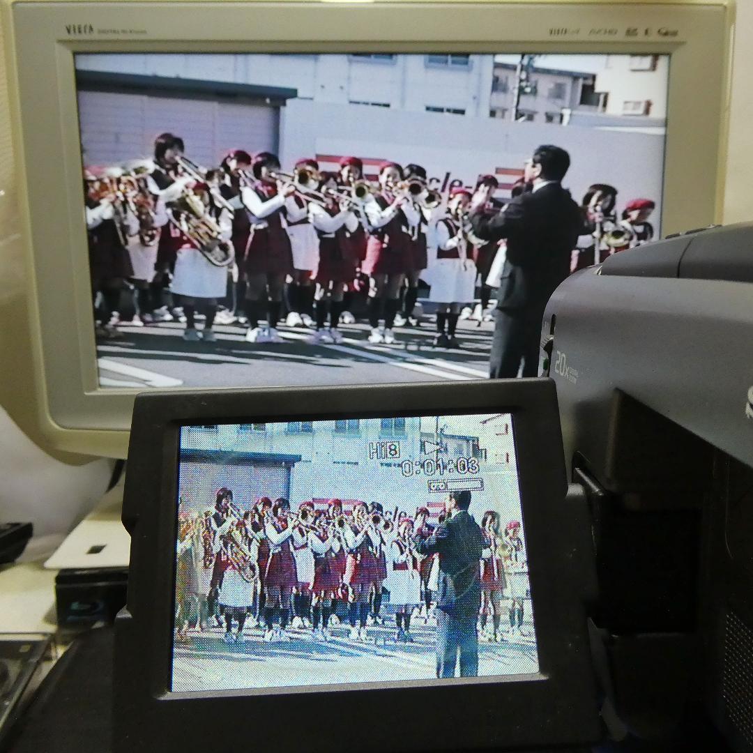 動作良好 Hi8ソニー CCD-TRV90 8ミリビデオカメラ DVD化に最適