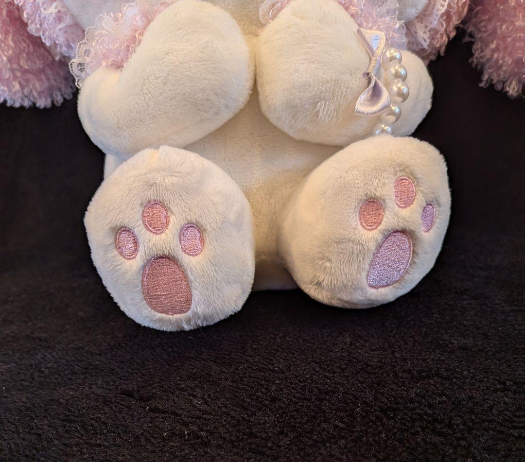 希少☆　マイメロディ KDDI 電報 ぬいぐるみ　レースずきん　非売品