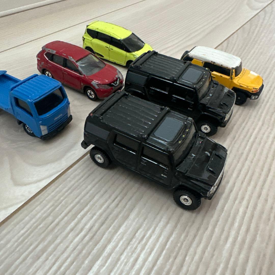 ミニカーセット 6台 カラー多様
