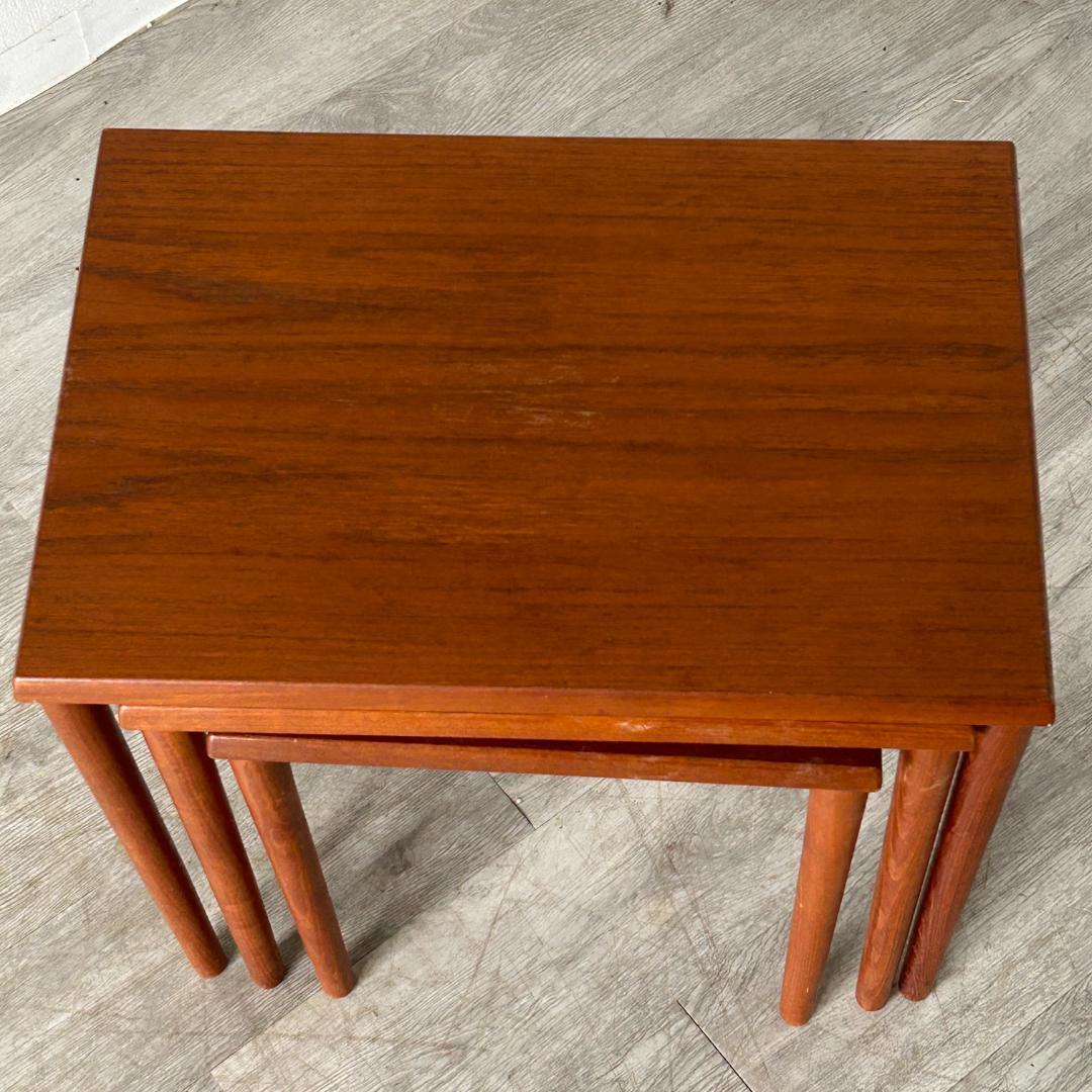 イギリス アンティーク家具 ネストテーブル 北欧 844A