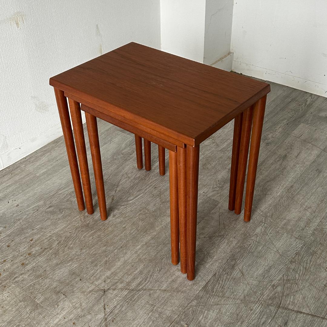 イギリス アンティーク家具 ネストテーブル 北欧 844A