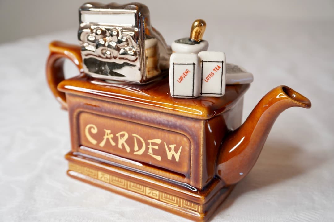 イギリス ヴィンテージ Paul Cardew ミニチュアティーポット中国茶店