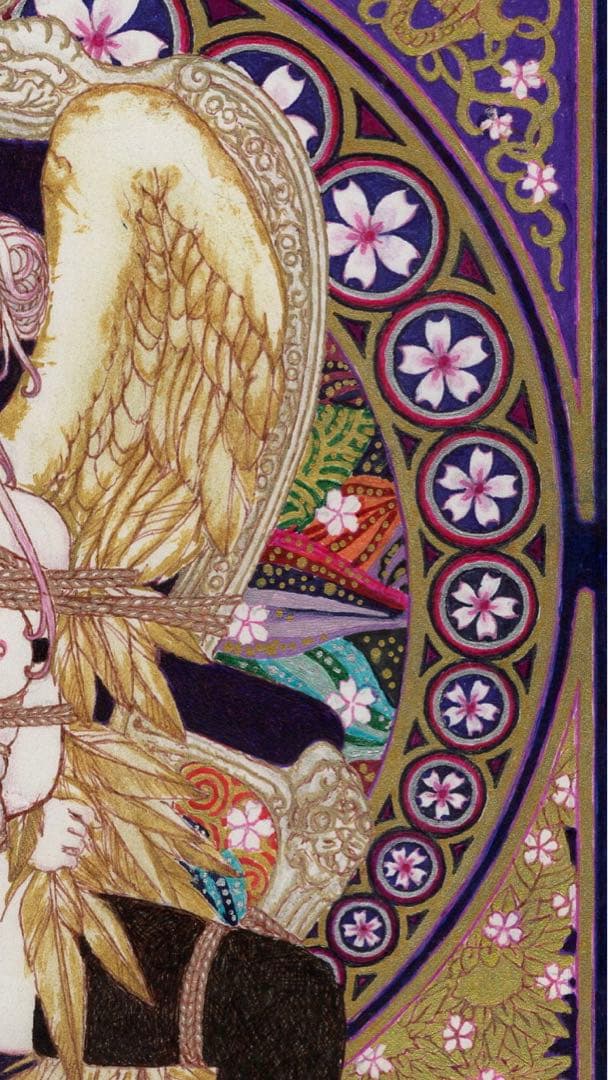 【user_c76ebcf3】緊縛天使　生贄の玉座〈春〉