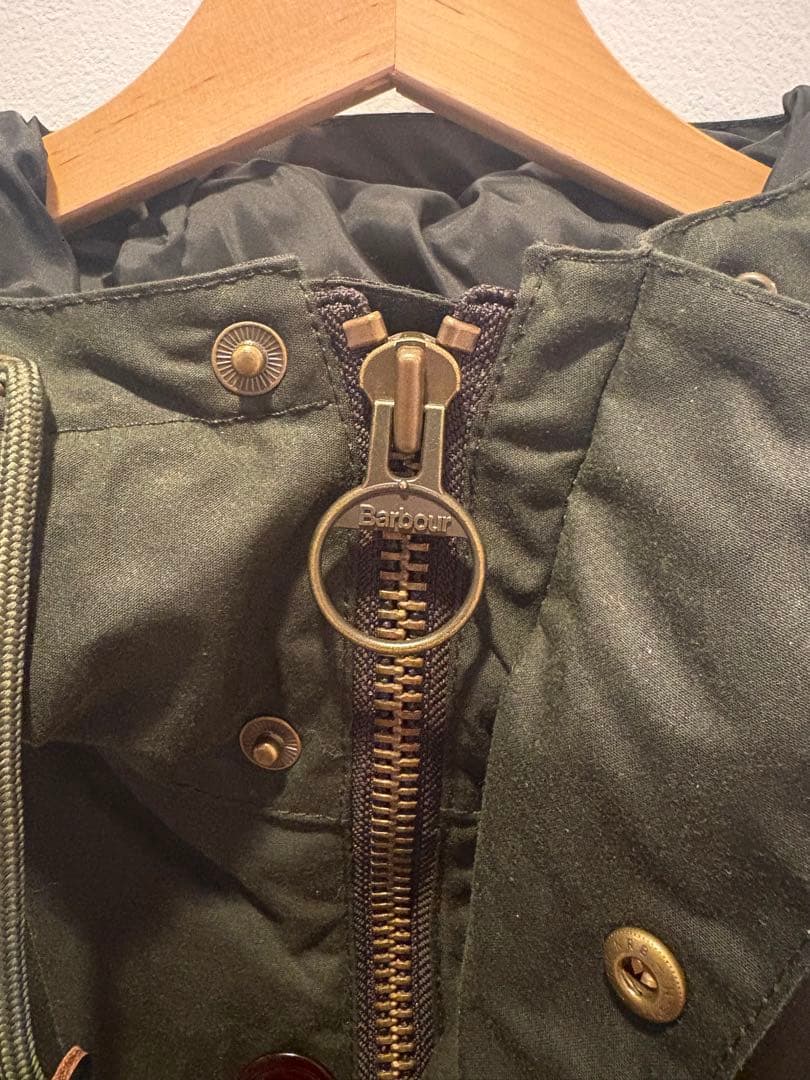 Barbour Field Wax Parka M / 海外モデル / 美品