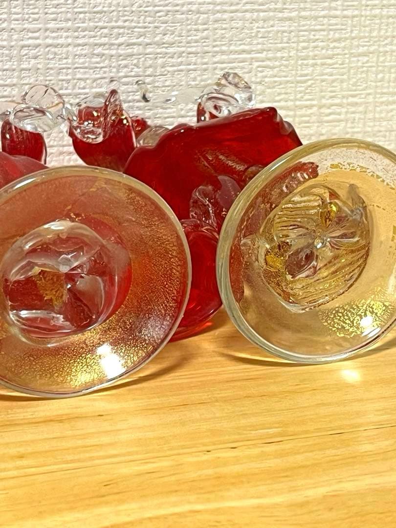 【希少・美品】ベネチアンガラス フィギュリン 人形 ヴェネチアン アンティーク