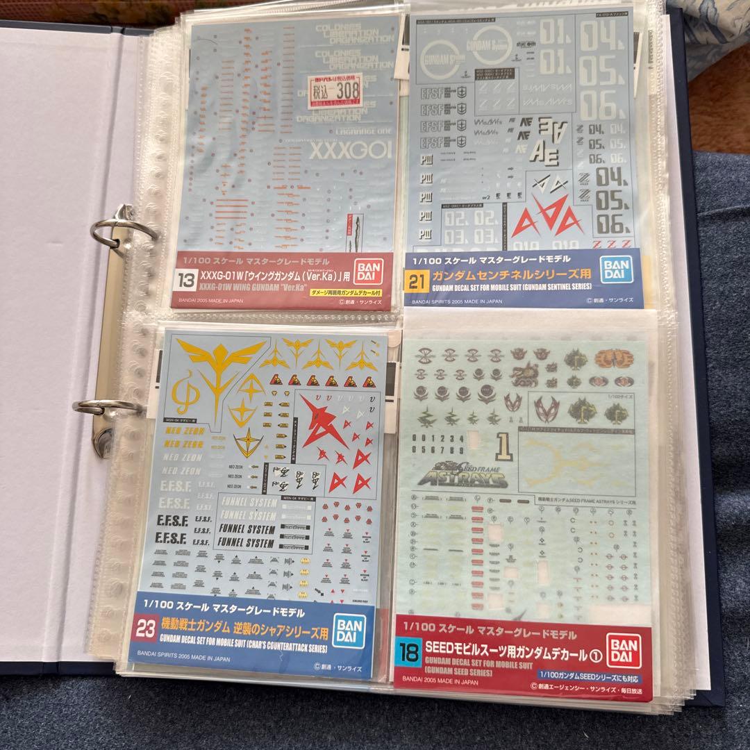 ガンプラ引退品、工具、塗料関連、水転写式デカールまとめ売り