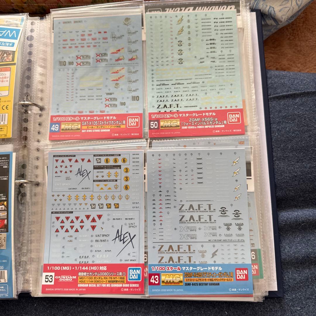 ガンプラ引退品、工具、塗料関連、水転写式デカールまとめ売り