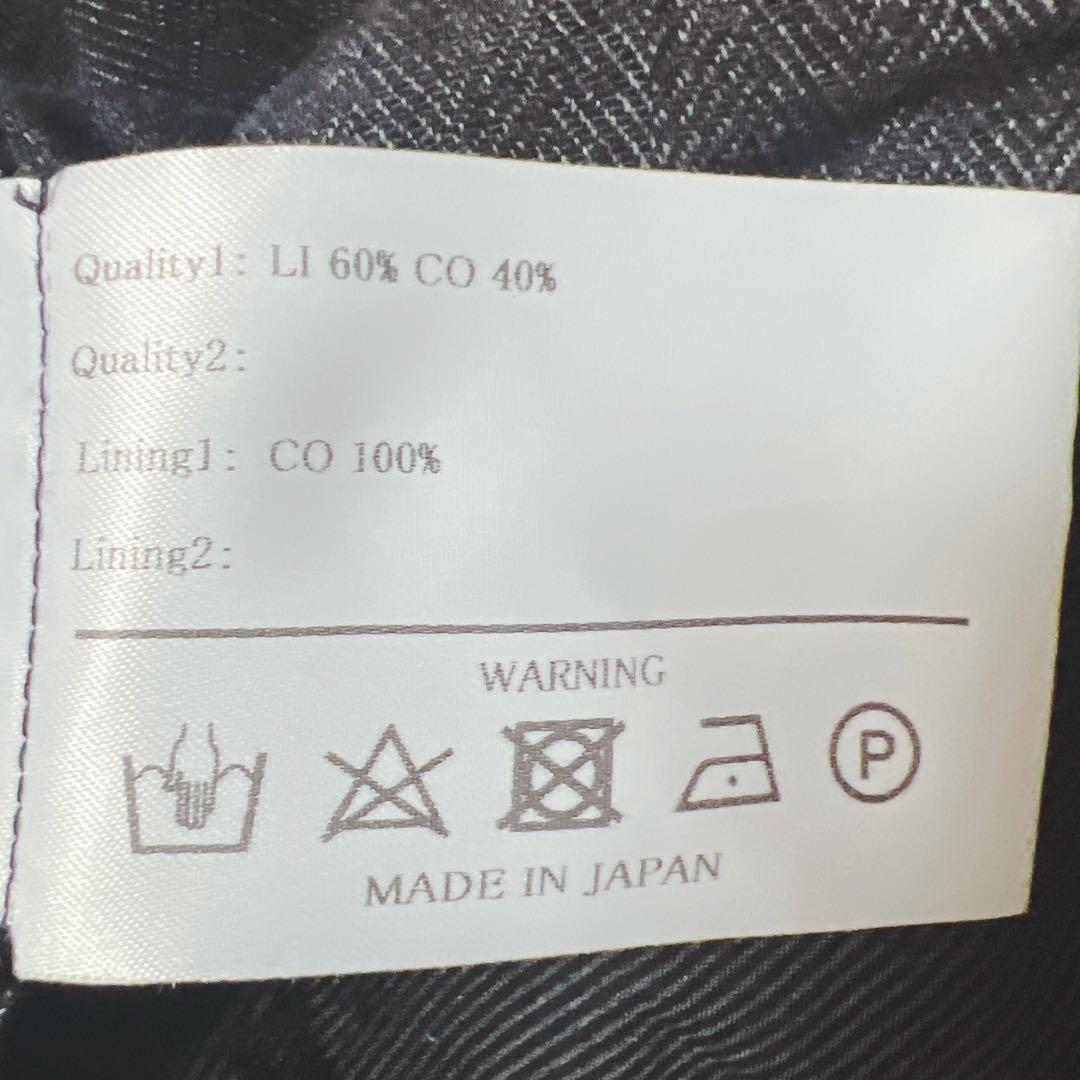 individual sentiments リネンコットンサルエルパンツ