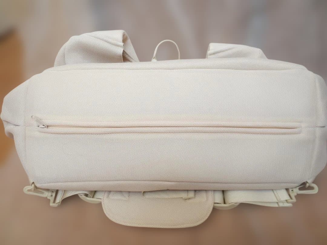 moncheri モンシェリメッシュフロントリュック ホワイトM 犬 キャリー