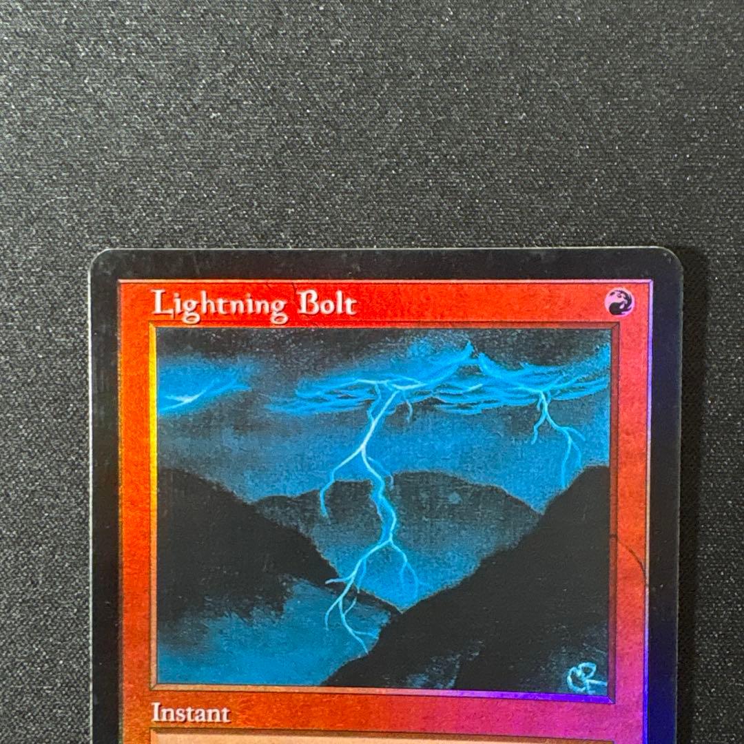 【LK】MTG 稲妻 ジャッジ褒賞プロモ foil