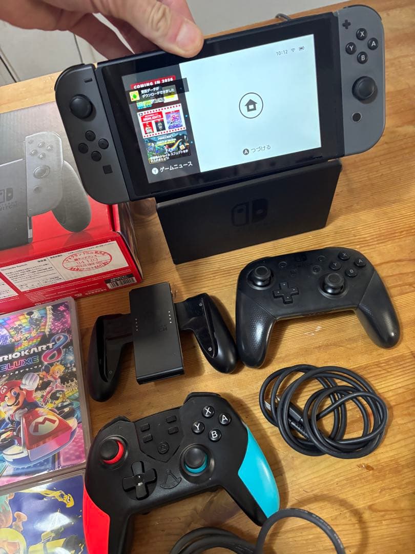Nintendo Switch + ゲームソフトセット コントローラーはおまけ