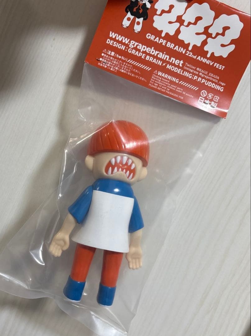 GRAPE BRAIN×BEAMS 222 ソフビ のりくん