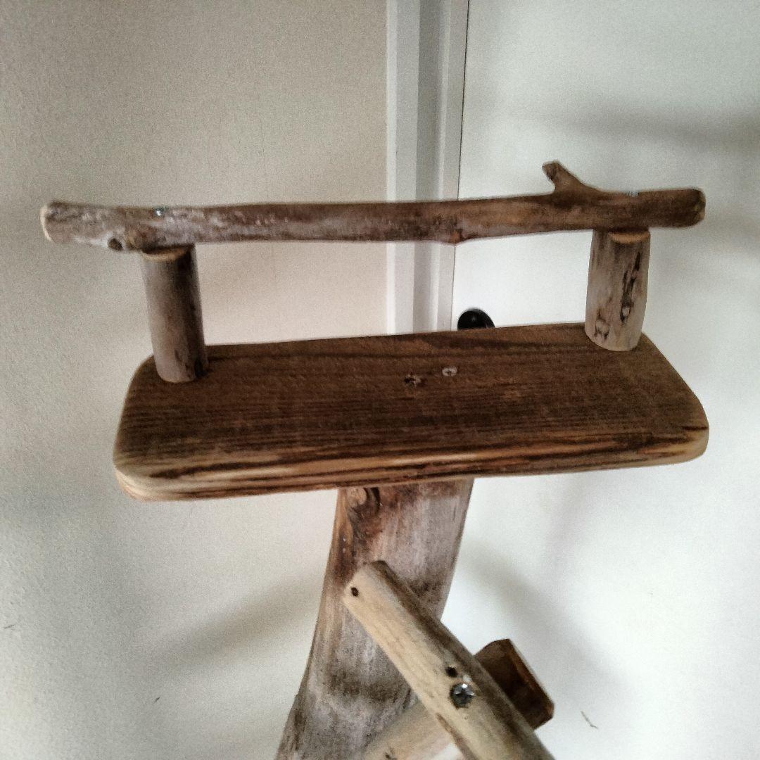 まっきー バードアスレチックジム大型 天然木 自然木 止まり木 インコ