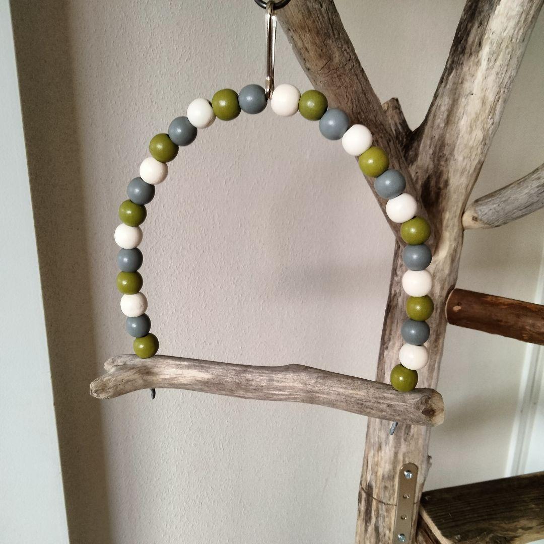 まっきー バードアスレチックジム大型 天然木 自然木 止まり木 インコ