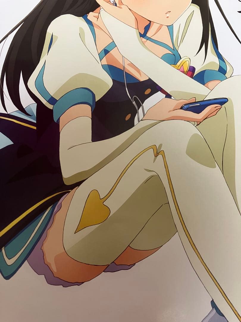 【非売品】アイドルマスター シンデレラガールズ 渋谷凛 サイン B2 ポスター