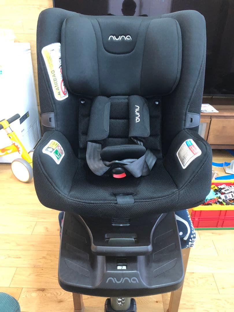 NUNA チャイルドシート プライム　キャノピー付　ISOFIX取付 ブラック