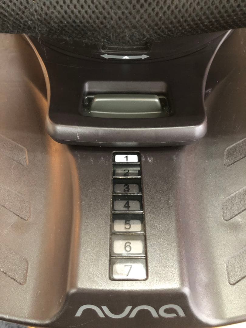 NUNA チャイルドシート プライム　キャノピー付　ISOFIX取付 ブラック