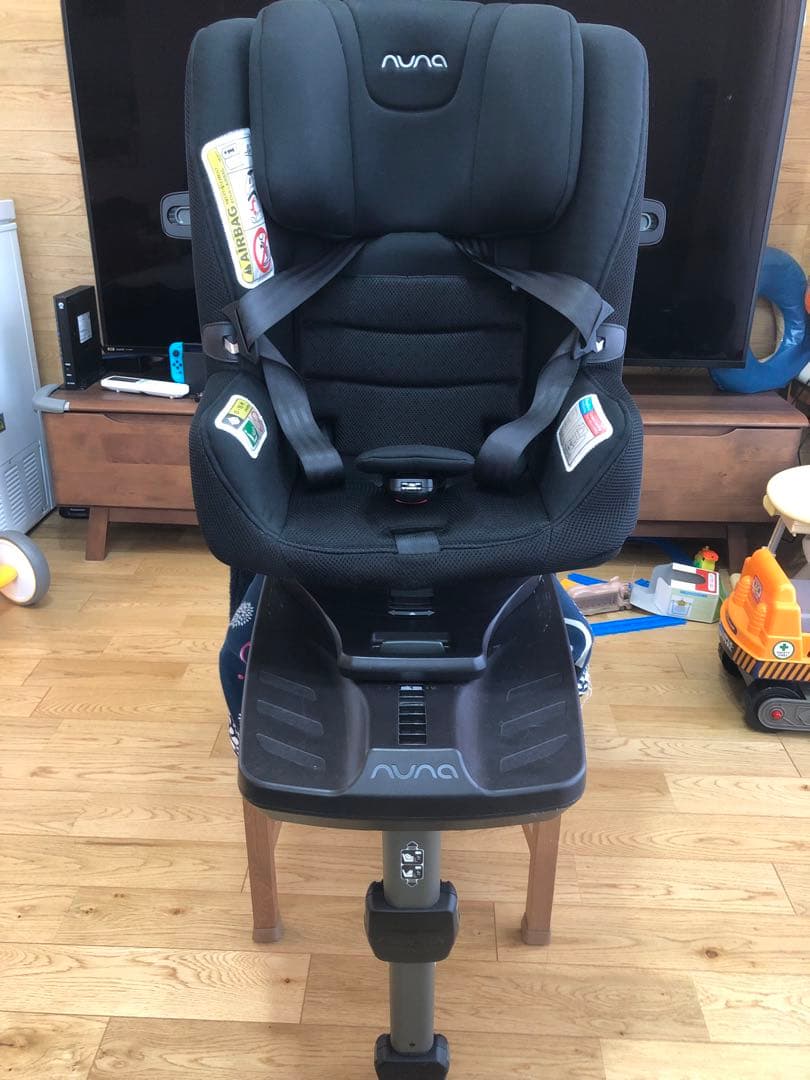 NUNA チャイルドシート プライム　キャノピー付　ISOFIX取付 ブラック