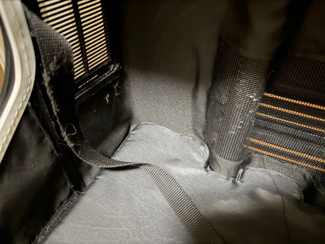 GEX　OSOTO　ペット用キャリーケース　M　ホワイト　キャリーバッグ　4輪