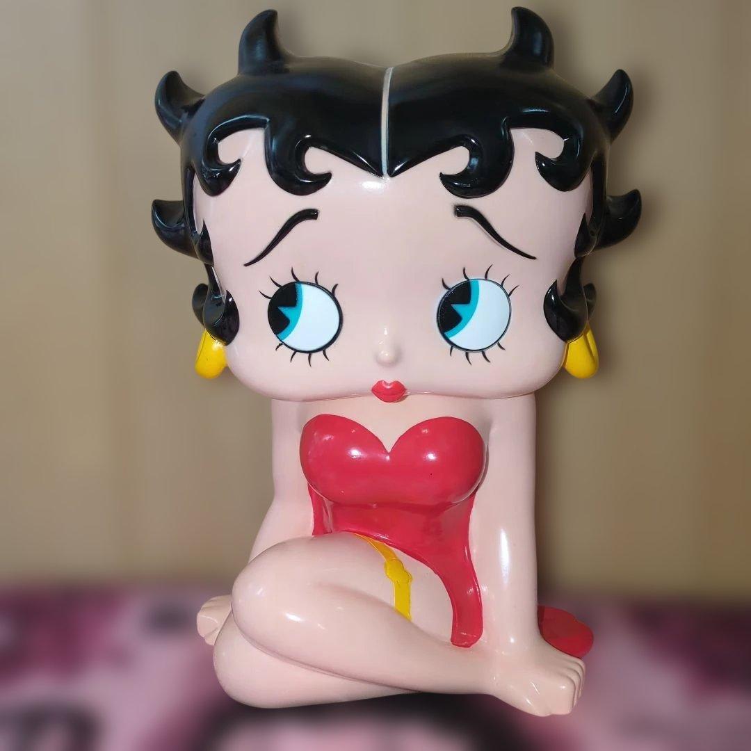 激レア❣️絶版‼️未使用！ベティちゃん♡㈱ユタカ でっかい貯金箱☆特大サイズ