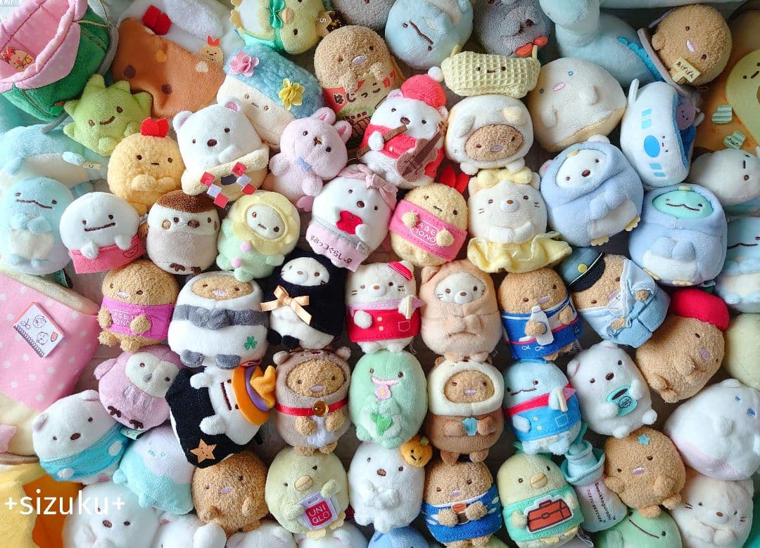 【豪華132点】すみっコぐらし ハウス 家具 てのりぬいぐるみ 色々 まとめ売り