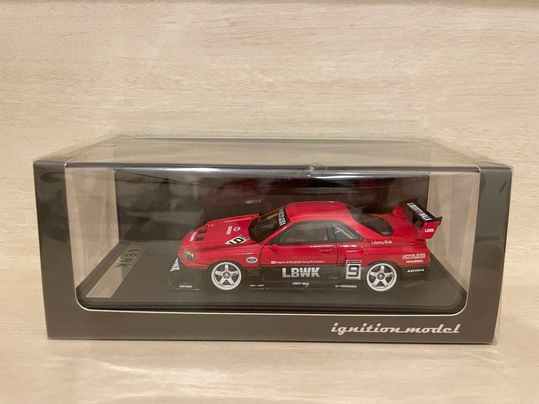 1/43 ig イグニッションモデル スカイライン ER34 スーパーシルエット