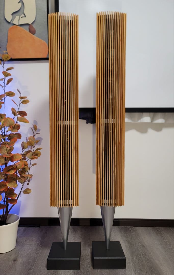 B&O バング&オルフセン BeoLab 8000 スピーカーペア天然木ケース