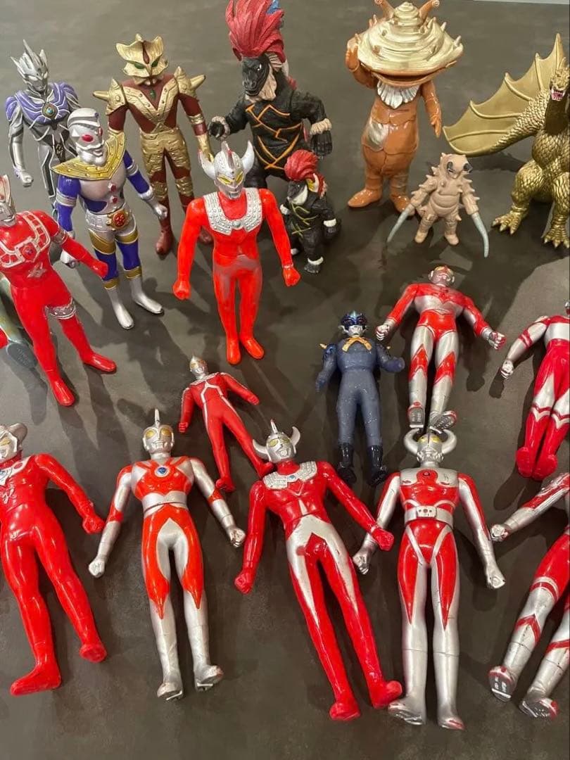 ウルトラマン ソフビ フィギュア まとめ売り 80〜00年代