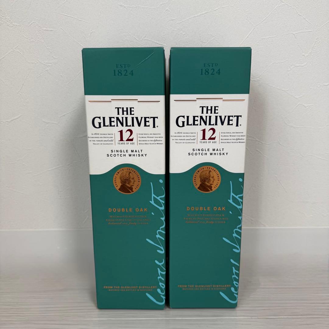 THE GLENLIVET 12年　グレンリベット2本セット　 送料込み