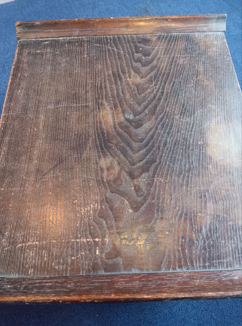 アンティーク　引出し付木箱　茶箱　 小型引出し　小型棚　収納　和風