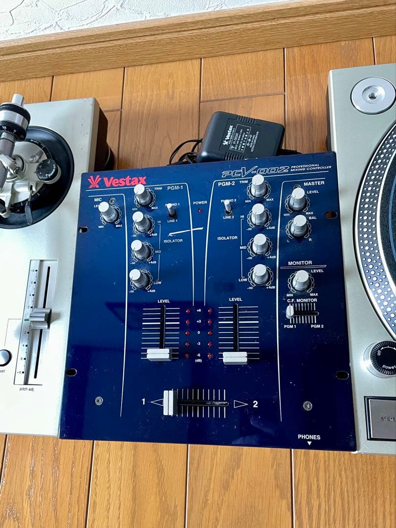 Technics SL-1200 ターンテーブル2台ミキサーセット
